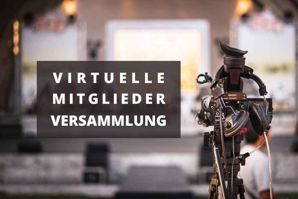 virtuelle Mitgliederversammlung mit TEDME