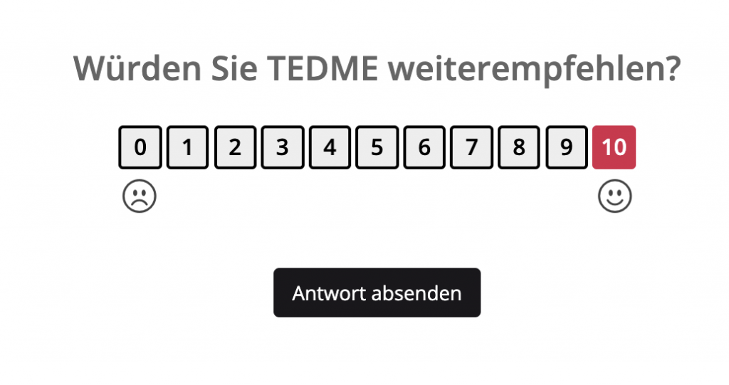 Net Promotor Score | TEDME