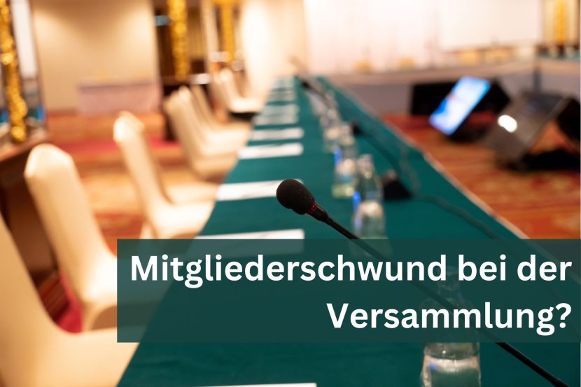 Mitgliederversammlung in Präsenz