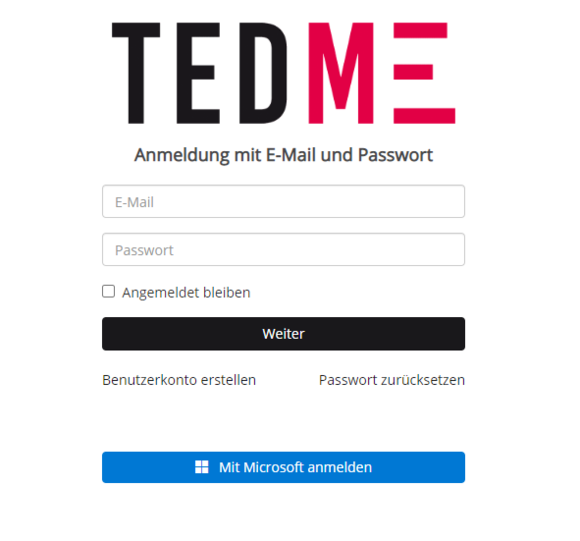 Single Sign-On TEDME