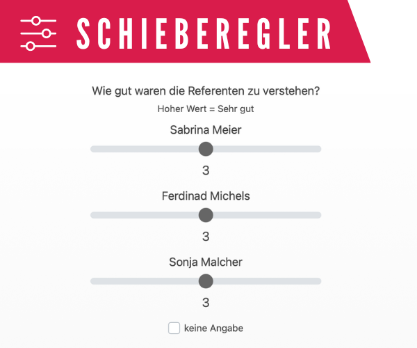 schieberegler